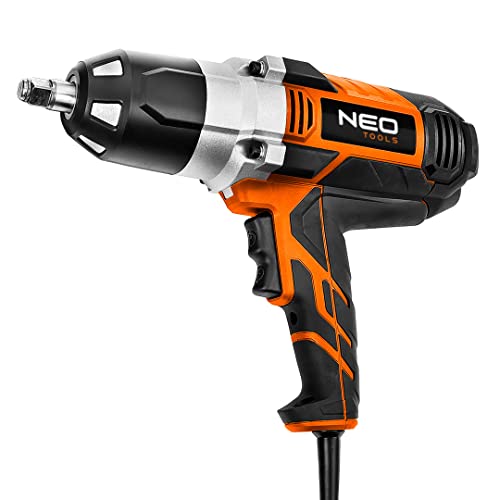 NEO TOOLS Elektro-Schlagschrauber 1020 W, 950 Nm max Drehmoment 950 Nm, Leistung 1020 W, 1/2"-Futter, Drehzahl 2600 U/min, inklusive 4 Steckschlüssel 17, 19, 21, 22 mm NEO TOOLS Elektro-Schlagschrauber 1020 W, 950 Nm max Drehmoment 950 Nm, Leistung 1020 W, 1/2"-Futter, Drehzahl 2600 U/min, inklusive 4 Steckschlüssel 17, 19, 21, 22 mm von NEO TOOLS