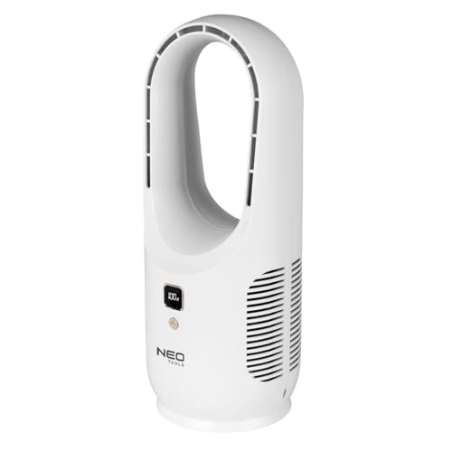 NEO TOOLS Innovativer Bladeless Ventilator – Leistungsstarker 2200mAh Akku, 3 Geschwindigkeiten, Digitalanzeige & Flüsterleise – Energiesparende Luftkühlung für Zuhause, Büro, Schlafzimmer NEO TOOLS Innovativer Bladeless Ventilator – Leistungsstarker 2200mAh Akku, 3 Geschwindigkeiten, Digitalanzeige & Flüsterleise – Energiesparende Luftkühlung für Zuhause, Büro, Schlafzimmer von NEO TOOLS