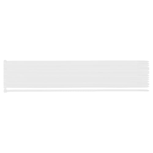 NEO TOOLS Nylon Kabelbinder Weiß Set 50 Stück 700 mm x 12 mm - Stark Kabelbinder mit 110 kg Zugfestigkeit - UV-Beständig - Innen- und Außenbereich Verwendet - Wetterfest - Verschiedene Größen von NEO TOOLS
