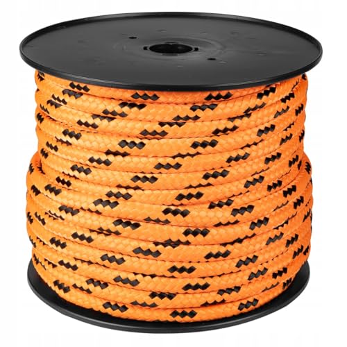 NEO TOOLS Polypropylen Seil 60 m | PolypropylenSeil 16 mm | Tauwerk PP Flechtleine Textilseil Leine Schnur Festmacher Rope Kordel Kunststoffseil | Outdoor Tauwerk Schnur Festmacher Rope von NEO TOOLS
