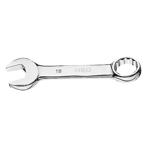 NEO TOOLS Ring-Maulschlüssel - CrV Chrom-Vanadium-Stahl - Profi Gabelringschlüsell Maul-Ringschlüssel - Ring-maulschlüssel einzeln – Silber - Robust l NEO TOOLS Ring-Maulschlüssel - CrV Chrom-Vanadium-Stahl - Profi Gabelringschlüsell Maul-Ringschlüssel - Ring-maulschlüssel einzeln – Silber - Robust l von NEO TOOLS