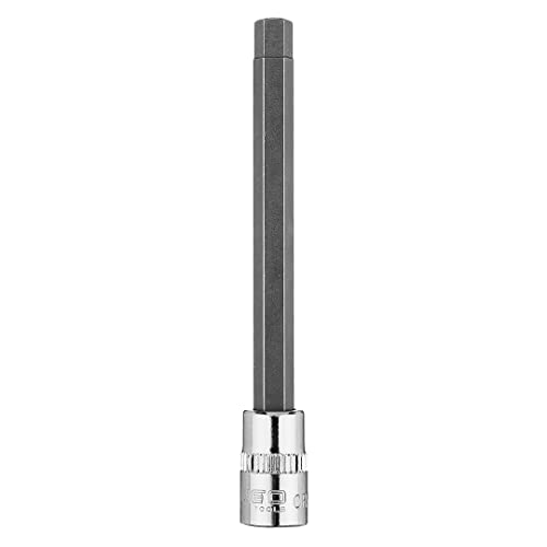 NEO TOOLS Sechskant-bit auf 1/4"-Einsatz, langes, 87 mm, empfohlen als praktisches Ersatzteil für beschädigte oder verlorene Kit-Teile, hohe Qualität, Chrom-Vanadium-Stahl (H6) von NEO TOOLS