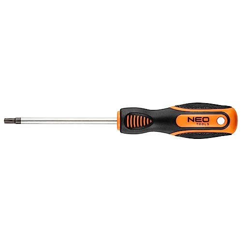 NEO TOOLS TORX-Schraubendreher - Spitzengröße T 27 - Spitzenlänge 100 mm - Schraubendreher - Aus robustem CrV-Stahl - Magnetische Spitze - Ergonomisch NEO TOOLS TORX-Schraubendreher - Spitzengröße T 27 - Spitzenlänge 100 mm - Schraubendreher - Aus robustem CrV-Stahl - Magnetische Spitze - Ergonomisch von NEO TOOLS