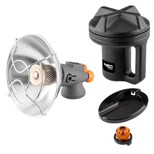NEO TOOLS Tragbare Gasheizung - Camping Heizung, perfekte Wärmequelle ohne Strom, Gasheizer für Outdoor, Terrassen, mobile Heizstrahler mit Piezozündung NEO TOOLS Tragbare Gasheizung - Camping Heizung, perfekte Wärmequelle ohne Strom, Gasheizer für Outdoor, Terrassen, mobile Heizstrahler mit Piezozündung von NEO TOOLS