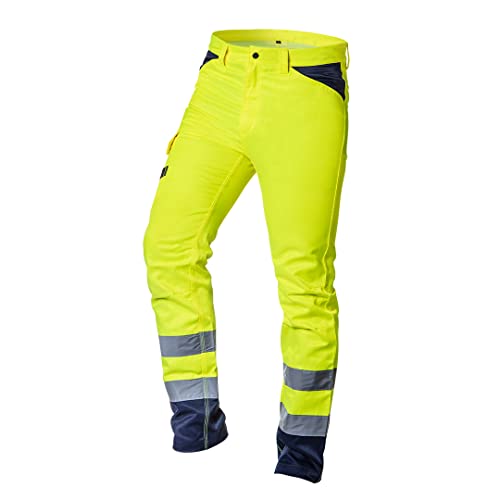 NEO TOOLS VISIBILITY Warnhose 40% Polyester, 60% Baumwolle, 260 g/m², Größen S-XXXL (M) von NEO TOOLS