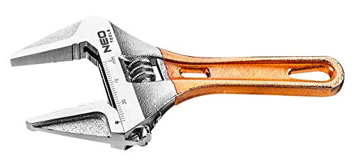 Neo Professional Compact Größe 118 mm Stubby Verstellbarer Schraubenschlüssel (Neo 03–019) von NEO TOOLS