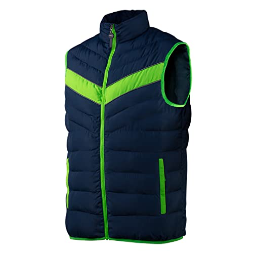 Neo Tools Herren Arbeitsweste, Stehkragen, ärmellos, in Gr. S-XXXL, gesteppt und warm wattiert, Obermaterial, Innenfutter und Füllung 100% Polyester, wasserdicht, konform mit EN ISO 13688:2014 von NEO TOOLS