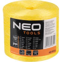 Polypropylenschnur 500 m Polypropylenschnur 500 m von NEO TOOLS