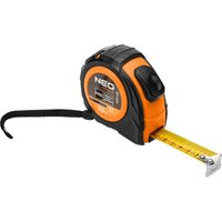 Stahlbandmaß 10 m x 25 mm, Auto-Lock, zwei Stopptasten Stahlbandmaß 10 m x 25 mm, Auto-Lock, zwei Stopptasten von NEO TOOLS