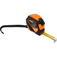 Stahlbandmaß 5 m x 25 mm, Auto-Lock, Stopp-Taste, Magnet von NEO TOOLS