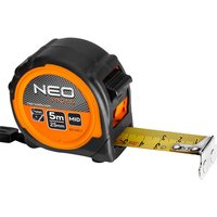 Stahlbandmaß 5 m x 25 mm, Magnet von NEO TOOLS