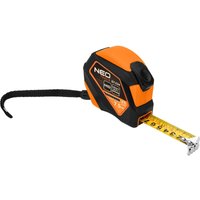 Stahlbandmaß 7,5 m x 25 mm, Auto-Lock, Stopp-Taste, Magnet von NEO TOOLS