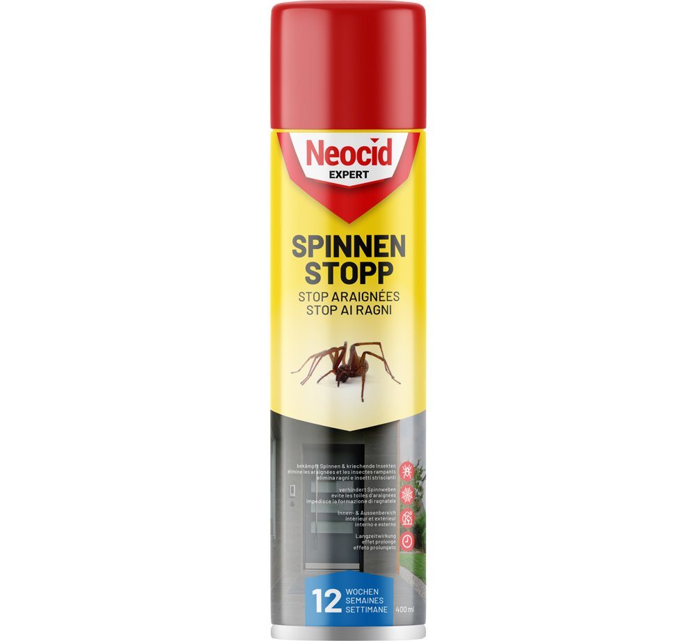 NEOCID Expert Insektenspray Spinnen-Spray Hochwirksam gegen Spinnen, 0.4 l, unmittelbarer Knock-down Effekt von NEOCID Expert
