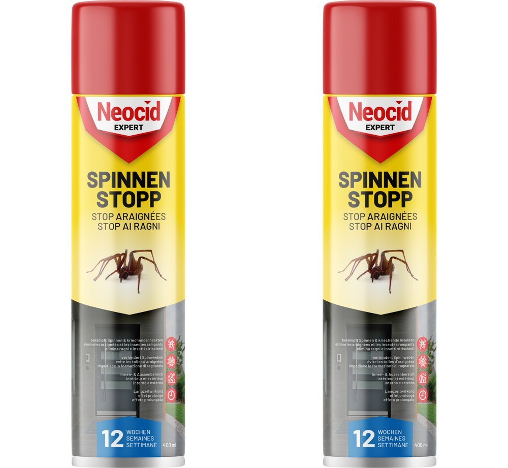 NEOCID Expert Insektenspray Spinnen-Spray Hochwirksam gegen Spinnen, 0.8 l, unmittelbarer Knock-down Effekt von NEOCID Expert