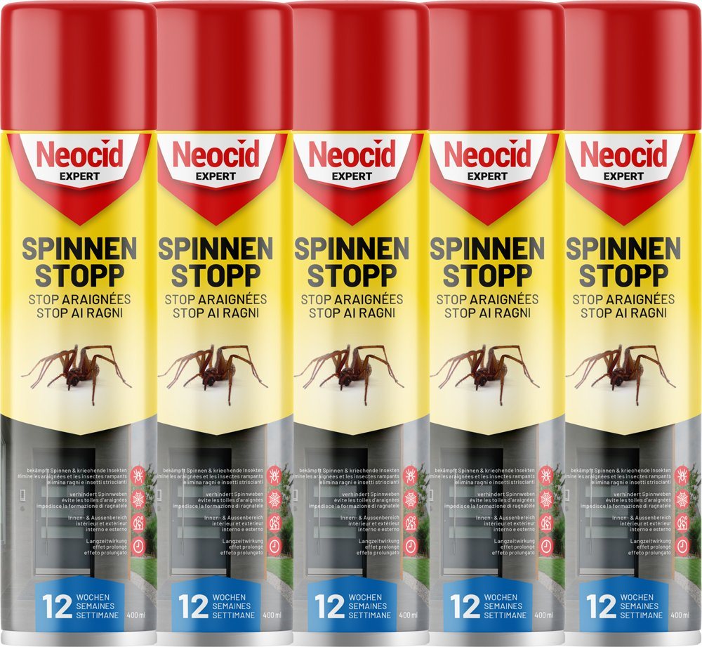 NEOCID Expert Insektenspray Spinnen-Spray Hochwirksam gegen Spinnen, 2 l, unmittelbarer Knock-down Effekt von NEOCID Expert