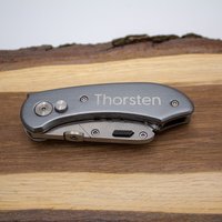 Personalisiertes Cuttermesser Mit Individueller Gravur Inkl. Ersatzklinge von NEODESIGNKreationen