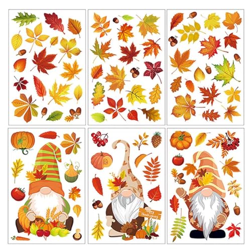 Neodtx fensterbilder herbst thanksgiving deko fensterdeko herbstbild selbstklebend Herbstblätter Aufkleber,Herbstdekorationen fensterfolie herbst thanksgiving-fensteraufkleber ohne kleber ablösbar Neodtx fensterbilder herbst thanksgiving deko fensterdeko herbstbild selbstklebend Herbstblätter Aufkleber,Herbstdekorationen fensterfolie herbst thanksgiving-fensteraufkleber ohne kleber ablösbar von NEODTX