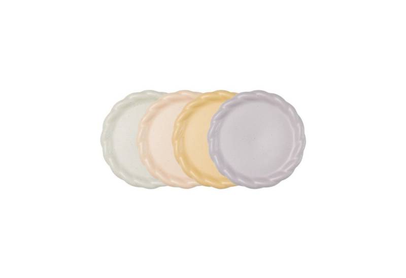NEOFLAM® Dessertteller Better Finger Dessertteller Set, 4tlg., (4 St), 100% natürliche Keramik, Frei von PFAS, Blei & Cadmium von NEOFLAM®
