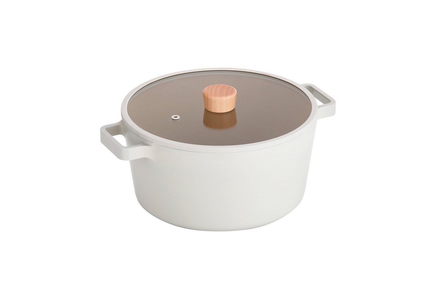 NEOFLAM® Kochtopf FIKA Kochtopf 26cm inkl. Glasdeckel, Aluminiumguss  (1-tlg) von NEOFLAM®