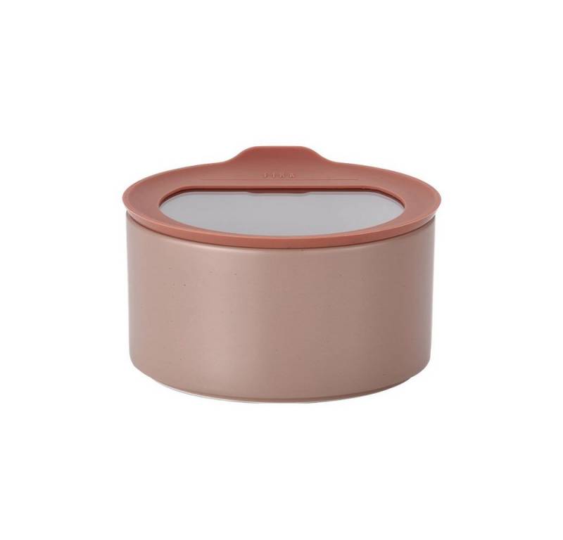 NEOFLAM® Vorratsdose FIKA One Keramik Vorratsdose 1000ml - Rosé Pink, Keramik, Silikon, (1-tlg) von NEOFLAM®
