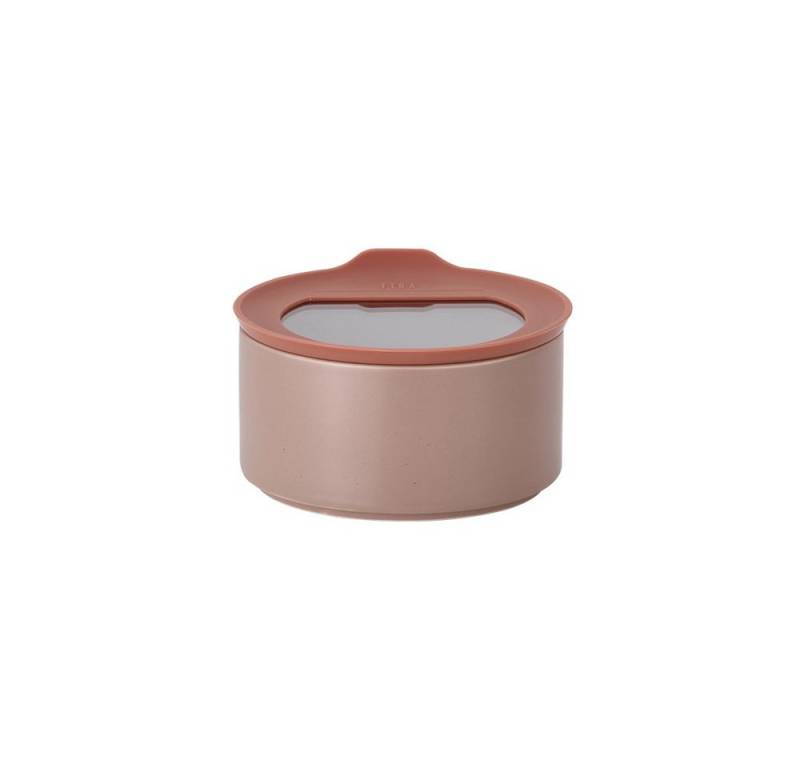 NEOFLAM® Vorratsdose FIKA One Keramik Vorratsdose 420ml - Rosé Pink, Keramik, Silikon, (1-tlg) von NEOFLAM®