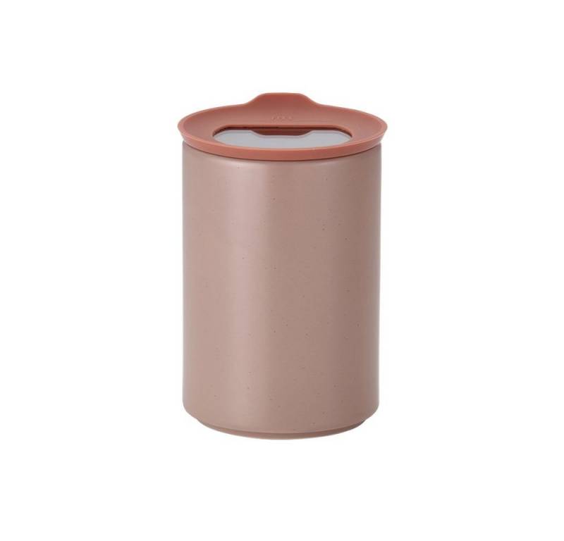 NEOFLAM® Vorratsdose FIKA One Keramik Vorratsdose 650ml - Rosé Pink, Keramik, Silikon, (1-tlg) von NEOFLAM®