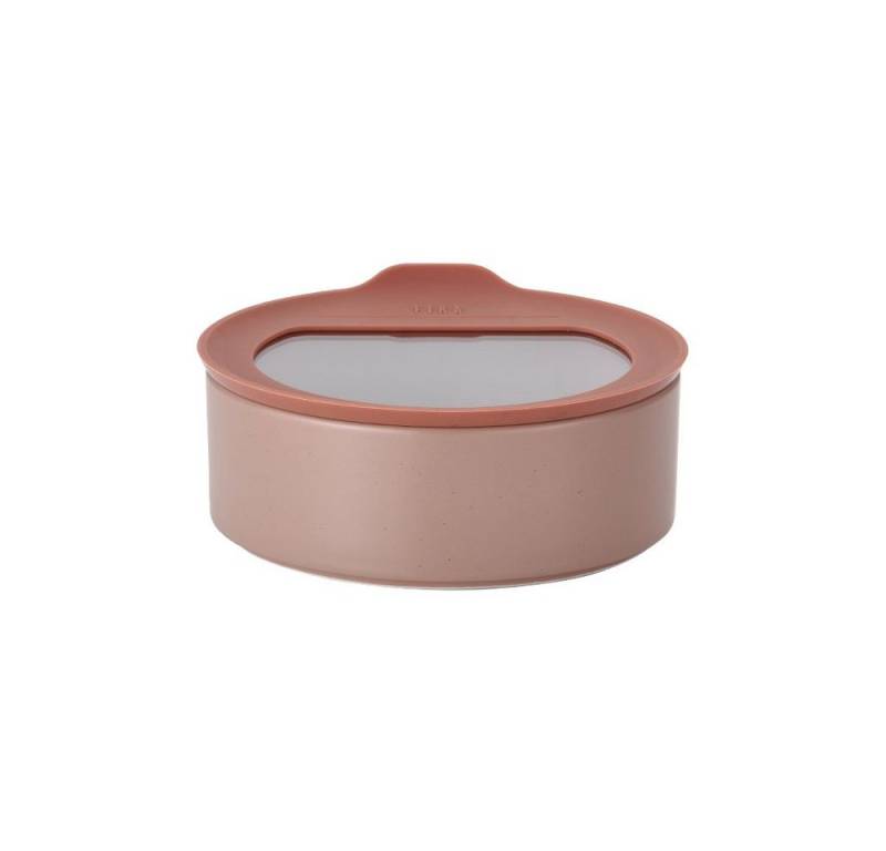 NEOFLAM® Vorratsdose FIKA One Keramik Vorratsdose 700ml - Rosé Pink, Keramik, Silikon, (1-tlg) von NEOFLAM®