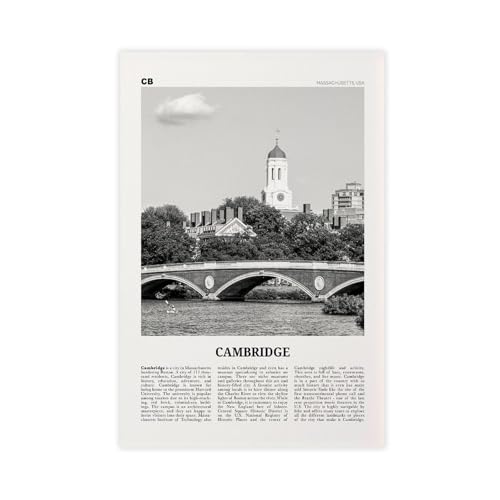 NEOHI Cambridge-Druck, Massachusetts, USA-Stadtreise, Landschaft, Leinwand, Wandkunst, Poster und Drucke, ästhetische Raumdekoration, 40 x 60 cm NEOHI Cambridge-Druck, Massachusetts, USA-Stadtreise, Landschaft, Leinwand, Wandkunst, Poster und Drucke, ästhetische Raumdekoration, 40 x 60 cm von NEOHI