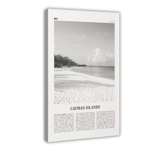 NEOHI Kunstdruck auf Leinwand, Motiv Kaimaninseln, George Town, Grand Cayman, Karibik, Stadt, Reiselandschaft, Wanddekoration, Poster, Zuhause, Bar, Restaurant, Garage, Café, Geschenk, 50 x 75 cm NEOHI Kunstdruck auf Leinwand, Motiv Kaimaninseln, George Town, Grand Cayman, Karibik, Stadt, Reiselandschaft, Wanddekoration, Poster, Zuhause, Bar, Restaurant, Garage, Café, Geschenk, 50 x 75 cm von NEOHI