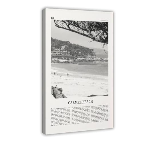 NEOHI Kunstdruck auf Leinwand, Motiv: Karmel Strand, Stadt, Reiselandschaft, Poster und Drucke, ästhetische Raumdekoration, 60 x 90 cm NEOHI Kunstdruck auf Leinwand, Motiv: Karmel Strand, Stadt, Reiselandschaft, Poster und Drucke, ästhetische Raumdekoration, 60 x 90 cm von NEOHI