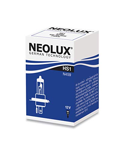 Neolux Standard HS1 Halogen Motorrad Scheinwerfer N459 2700K 12V 35/35W Faltbox (1 Leuchtmittel) von NEOLUX