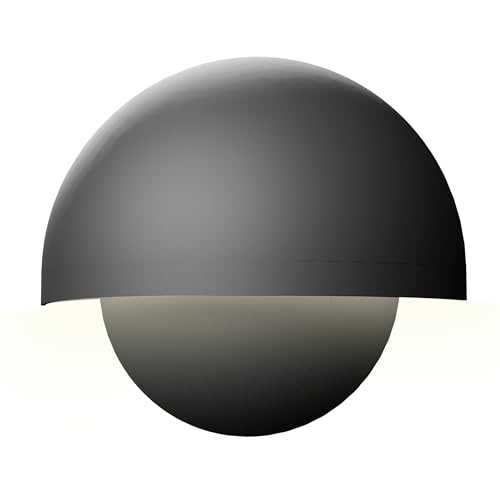 NEONA ORION – Kabellose LED-Akku-Wandleuchte, magnetisch montierbar, dimmbar mit Touch & Fernbedienung, Bewegungssensor, USB-C Ladefunktion – Weiß oder Schwarz, Warmweiß 2700K von NEONA