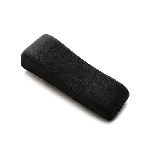 NEONMAN Armlehnenpolster fürs Büro, Ergonomisches Druckreduzierendes und Rutschfestes Design Abnehmbar und Waschbar Komfortabel und Langlebig, Passend für Alle Stühle(Schwarz) von NEONMAN
