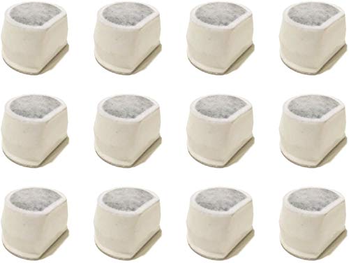 NEOUZA 12 Pack Water Filter Replacement Compatible for Petsafe Drinkwell Avalon, Pagoda Ceramic and Sedona Pet Cat Dog Drinking Fountains von NEOUZA