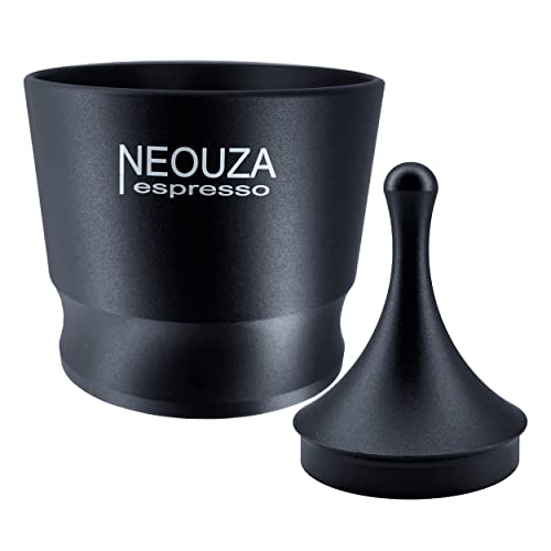 NEOUZA Espresso-Dosierbecher, Aluminiumlegierung, Dosiertrichter, kompatibel mit 51 mm, 58 mm, Siebträger für Kaffeemühle, spritzwassergeschützt (51 und 58 mm, universell) von NEOUZA