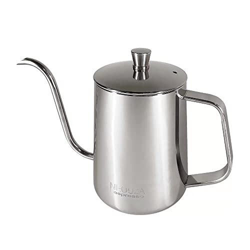 NEOUZA Pour Over Kaffeekessel, Schwanenhals-Wasserkocher, Tropfkessel, Edelstahl, 600 ml von NEOUZA