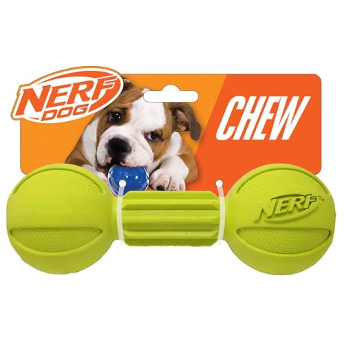 NERF Hunde-Kau-Spielzeug in Hantel-Form NERF Hunde-Kau-Spielzeug in Hantel-Form von NERF