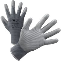 Poli Crinkle Arbeitshandschuhe - 7 (s) - Grau - Neri von NERI