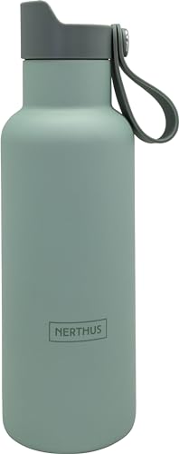 NERTHUS FIH 1265 CLICK & DRINK! Sportflasche mit Doppelwand 500 ml mit Klickverschluss, Hydration und Stil in einem Premium-Design Khaki NERTHUS FIH 1265 CLICK & DRINK! Sportflasche mit Doppelwand 500 ml mit Klickverschluss, Hydration und Stil in einem Premium-Design Khaki von NERTHUS