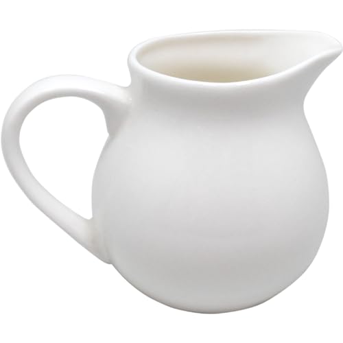 NERTHUS FIH 1336: 300 ml Porzellan-Milchkanne, Stil und Praktikabilität auf dem Frühstückstisch. von NERTHUS