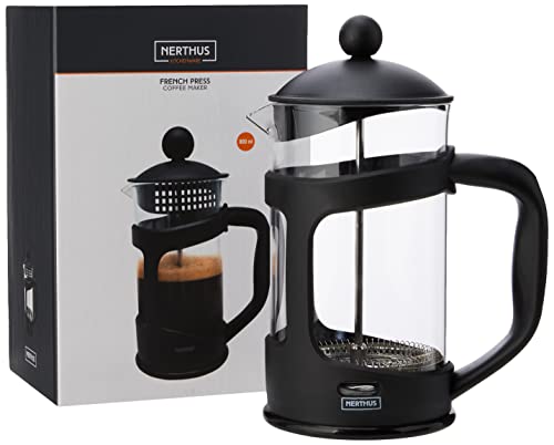 NERTHUS FIH 320 Französische Kaffee-Bereiter 800 ml Schwarz NERTHUS FIH 320 Französische Kaffee-Bereiter 800 ml Schwarz von NERTHUS