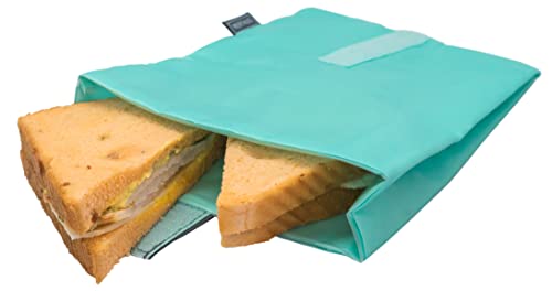 NERTHUS FIH 872 Tasche für Sandwich, XL, wiederverwendbar, umweltfreundlich, anpassbar, leicht zu reinigen und für die Waschmaschine geeignet von NERTHUS