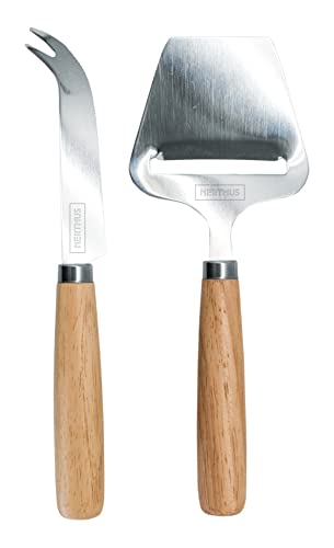 NERTHUS FIH 930 Käsebesteck aus Edelstahl - Holz von NERTHUS