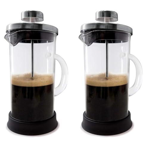 Nerthus FIH 662 Kaffeebereiter für Kaffeekolben, Glas, Glas, 350 ml (Packung mit 2) von NERTHUS