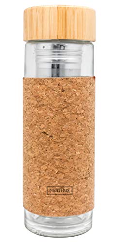 NERTHUS FIH 802 Filter 300 ml, doppelwandig isoliert, Infuser Flasche, Thermoskanne, Reisebecher, Glas-Teekanne, 0,30 Liter NERTHUS FIH 802 Filter 300 ml, doppelwandig isoliert, Infuser Flasche, Thermoskanne, Reisebecher, Glas-Teekanne, 0,30 Liter von NERTHUS