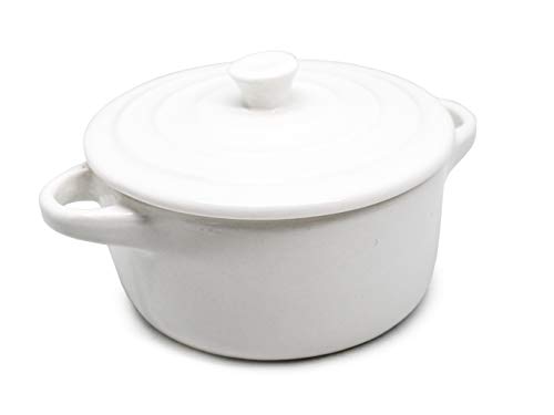 Vin Bouquet FIH 375 Porzellan Snacks Cocotte, weiß Vin Bouquet FIH 375 Porzellan Snacks Cocotte, weiß von NERTHUS