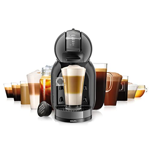 Krups KP1208 I Nescafé Dolce Gusto Mini Me Kaffeekapselmaschine Kaffeemaschine | für heiße& kalte Getränke | 15bar Pumpendruck | automatische Wasserdosierung | Flow-StopTechnologie | 1500W | 0,8 L von NESCAFÉ DOLCE GUSTO