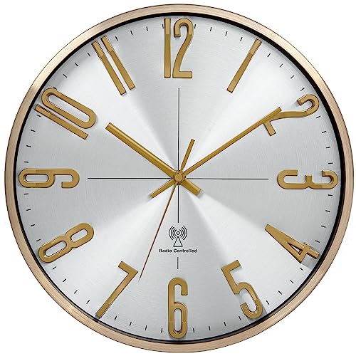 NESIFEE Wanduhr Funk Funkuhr Wand Lautlos Funkwanduhr Geräuschlos Ohne Tickgerä 30 cm 3D Groß Moderne Wandfunkuhr Uhr Wand für Wohnzimmer Küchenuhren Schlafzimmer Büro NESIFEE Wanduhr Funk Funkuhr Wand Lautlos Funkwanduhr Geräuschlos Ohne Tickgerä 30 cm 3D Groß Moderne Wandfunkuhr Uhr Wand für Wohnzimmer Küchenuhren Schlafzimmer Büro von NESIFEE