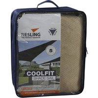 NESLING Sonnensegel »Coolfit «, Format: 500 x 500 cm - weiss von NESLING