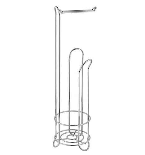 NESPIQ Badezimmer Klopapierhalter Stehender Toilettenpapierhalter Aus Metall Für Badezimmer, Toilettenpapierrollenhalter Toilettenpapier Halterung von NESPIQ